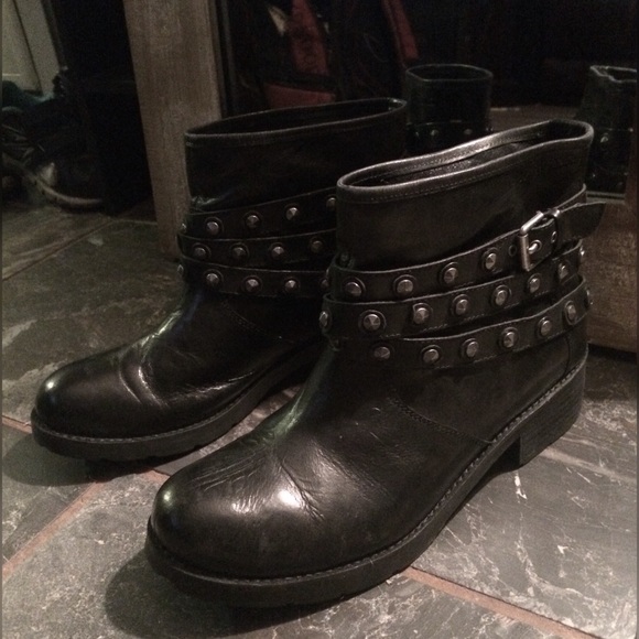 calvin klein biker boots